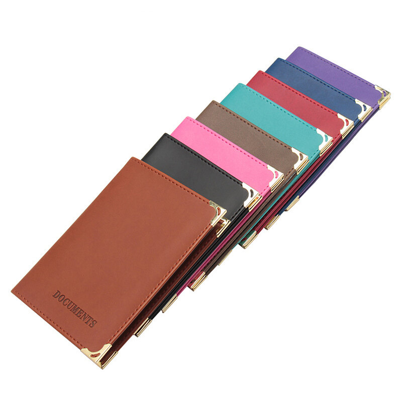 Retro PU Leather on Cover for Car Auto Driving Documents Card Credit Holder Russian Auto Driver License Bag Purse Wallet Case