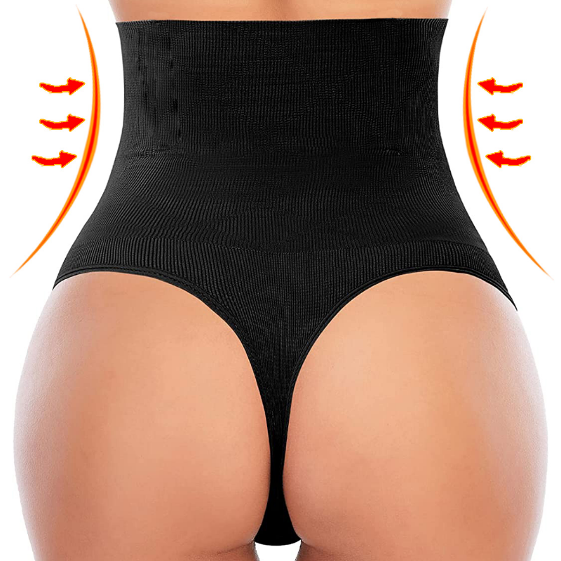 Sexy Women Thong Shaper High Waist Tummy Control Panties Slimming Underwear Waist Trainer Shaping Briefs Butt Lifter Body Shaper