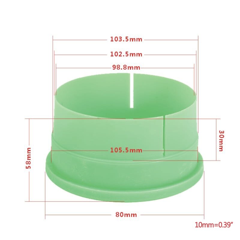 Speaker Woofer Voice Coil Positioning Gauge Repairing Part Bass Magnet Locator Fixing Auxiliary Tools ABS Material Random color