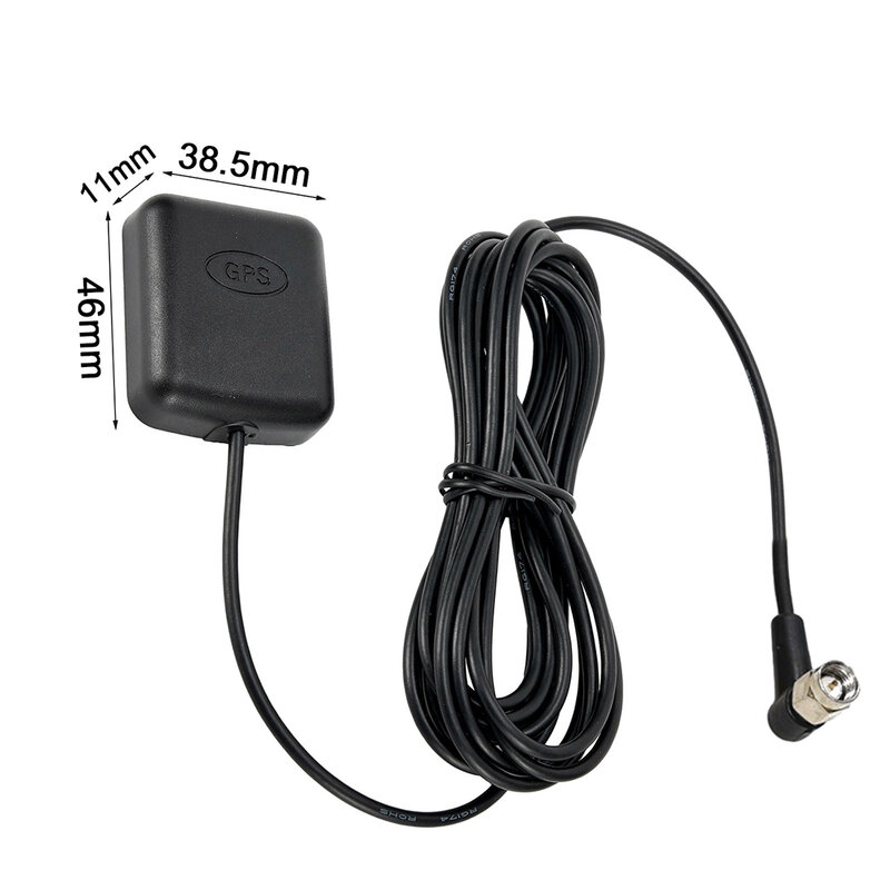Car GPS Antenna SMA Male Plug Active Aerial Extension Cable For For Car Navigation Night Vision Camera Player