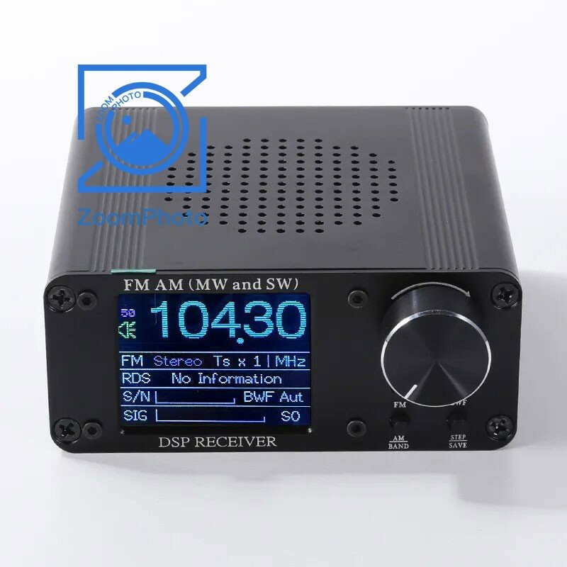 ATS-80-Modulación de Radio FM AM, receptor de Radio con pantalla a Color, modulación de amplitud