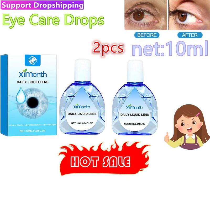 2 Stück neue Presbyopie Vision Restore Augentropfen Reinigung Augen Augen massage lindert Pflege Juckreiz entspannen Entfernung Müdigkeit Beschwerden