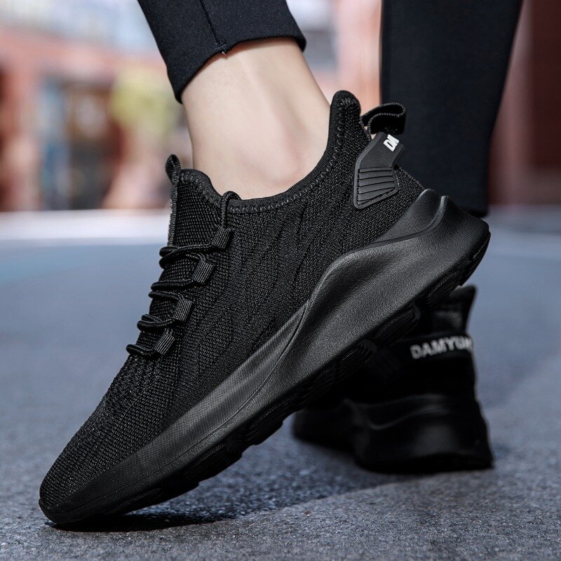 Damyuan Outdoor Men Sneakers Comfortable Lace Up PU Trainer Vulcanized Shoes High Quality Women Sneakers Loafers Zapatillas