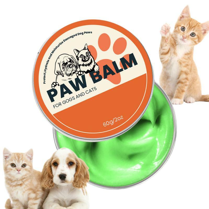 Dog Paw Cream Dog Paw Protector Effective Organic Lick Safe Moisturizing Dog Nose And Paw Balm Restores Dry Cracked & Damaged