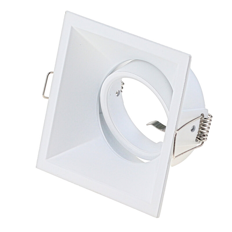 Gu10ดาวน์ไลท์ LED ติดเพดานสำหรับทางเดินในห้องนอนลดแสงสะท้อนกรอบติดตั้ง85มม. กำหนดได้เอง