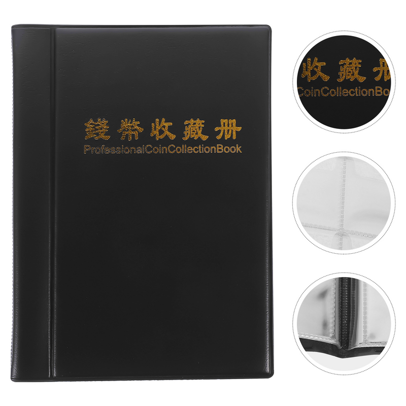 Libro portamonete collezione di monete Commemorative libro raccoglitore di monete portatile