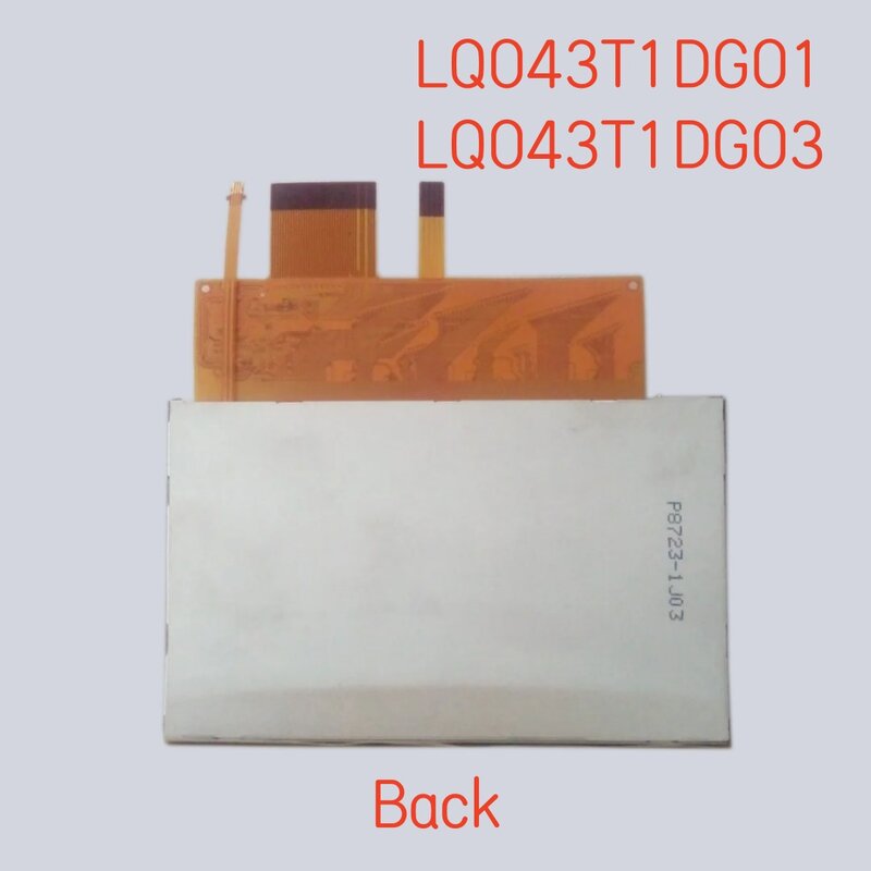 Pantalla LCD de 4,3 pulgadas (LQ043T1DG01/03) para control Industrial/vehículo/navegación