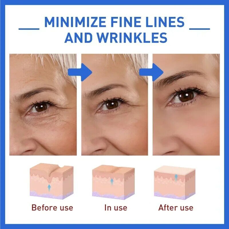 Anti-aging kolagenowe unoszące esencję ujędrniającą cienkie linie fałdy nosowo-wargowe nawilżające usuwanie zmarszczek twarz Serum do skóry oczu