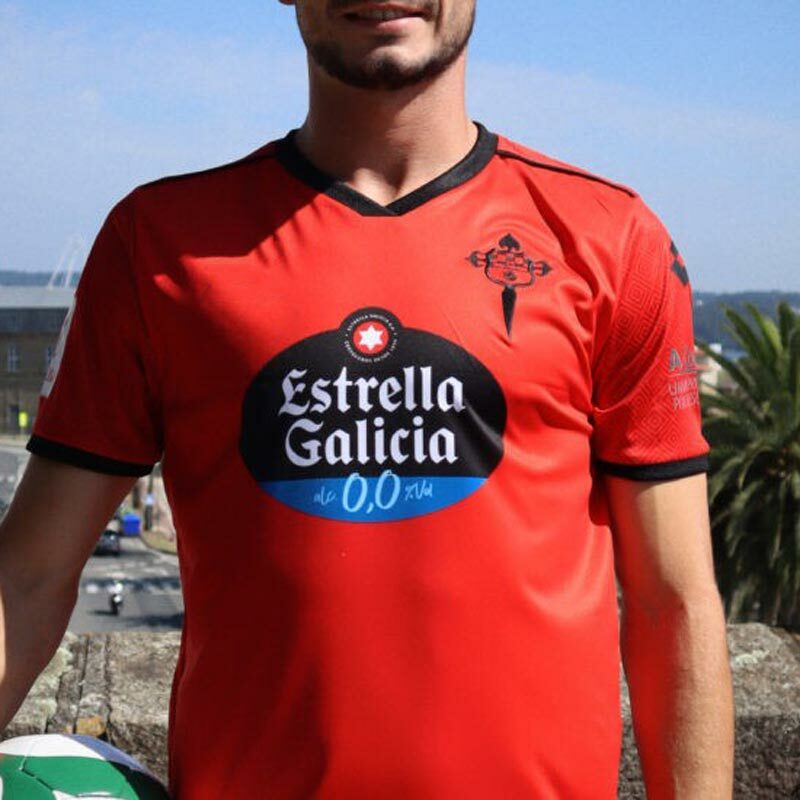 23-24 squadra di vendita calda Racing Club de Ferrol Top Zomer muslimah Outdoor Losse Top 3d Geprint t-shirt Polo Niet-aangesteast