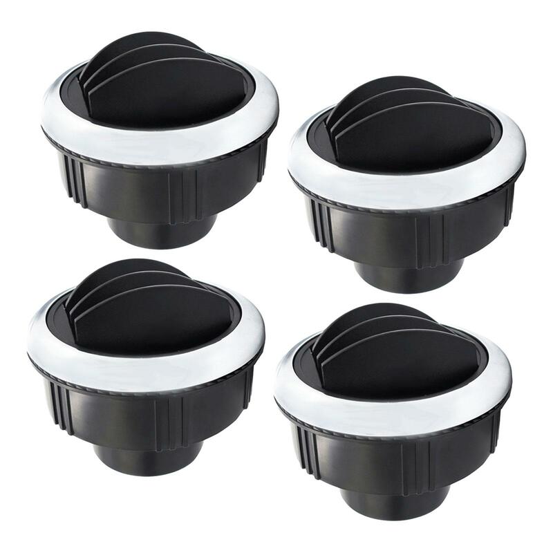 4Pcs RV Boat Yacht Dashboard AC Air Vent Replace Parts Accessories Deflector