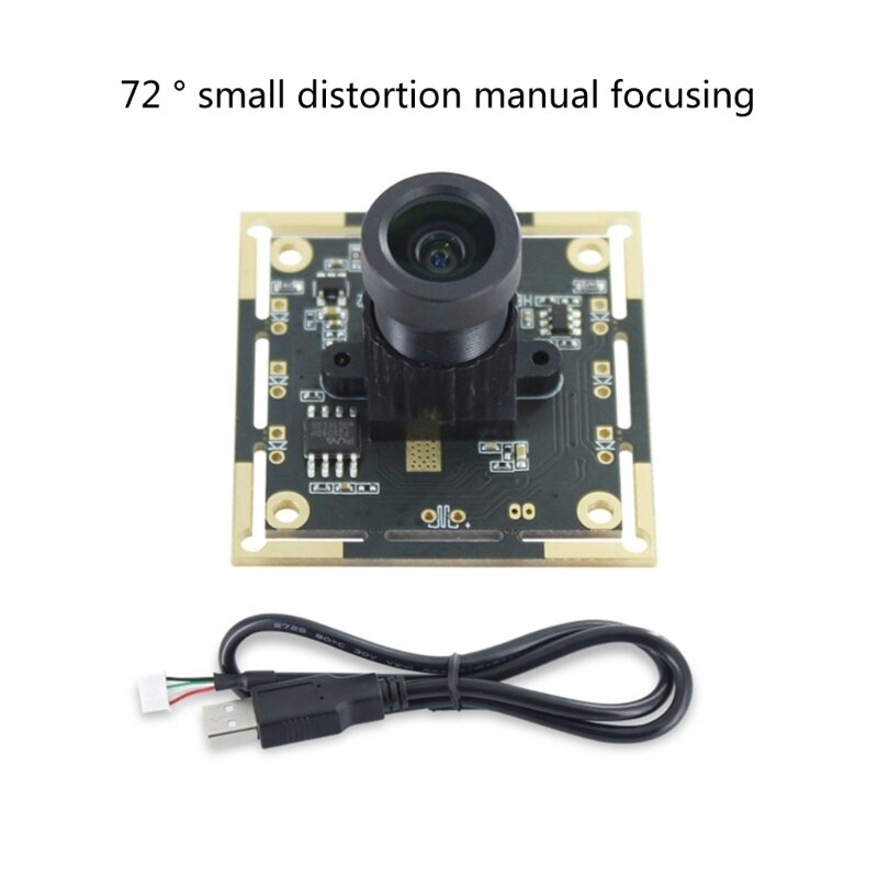 2024 New OV9732 Camera Module Board 720P 1MP 72/100/180 Degree Adjustable Manual-focus MJPG/YUY2 for Face Recognition Projects
