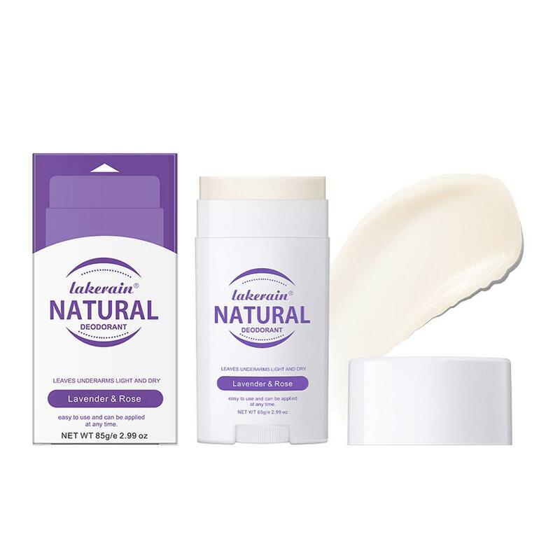 Crema de eliminación de olores para axilas corporales, ungüento desodorante de 85g, absorción profunda de la piel de las axilas, fácil cuidado para hombres, W7U3