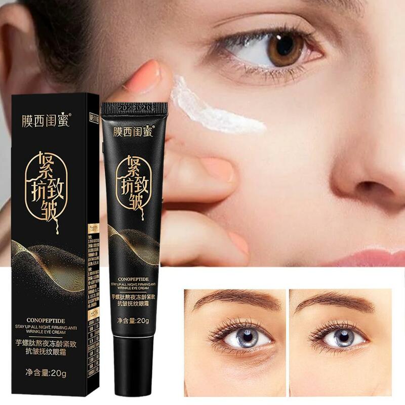 Crema de ojos antienvejecimiento antiarrugas, producto para el cuidado de la piel de los ojos, 20g, Q8H3