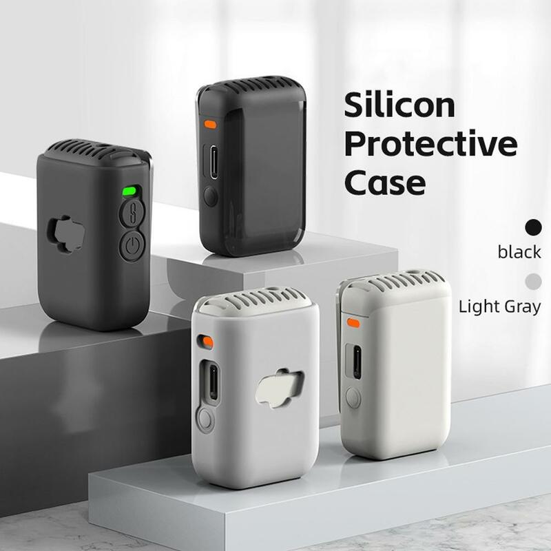 Silicone Protective Case for dji Mic 2 Wireless Microphone Scratch-proof Protector Case Sports Camera Vlog Microphone Accessory