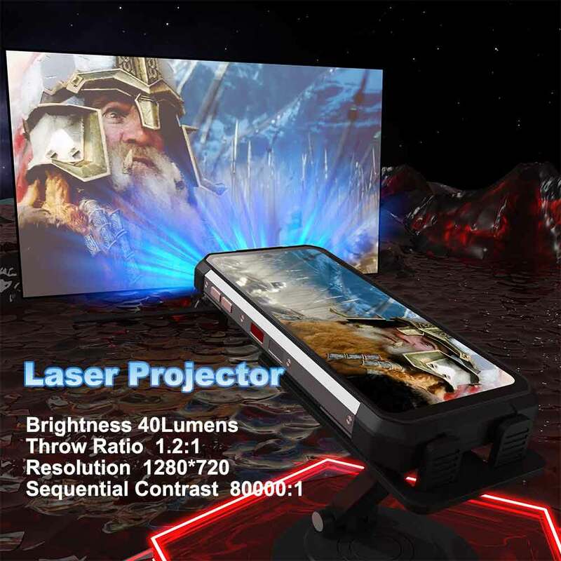 Unihertz-8849 Tanque 2 Projetor Robusto Smartphone, 22GB, 256GB, celular, 108MP, G99, visão noturna, IP68 Celular, em estoque