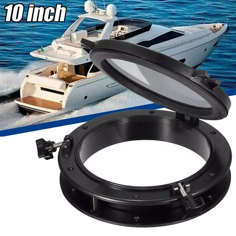 10 Inch RV Boat Yacht Round Portlight Window Accessories