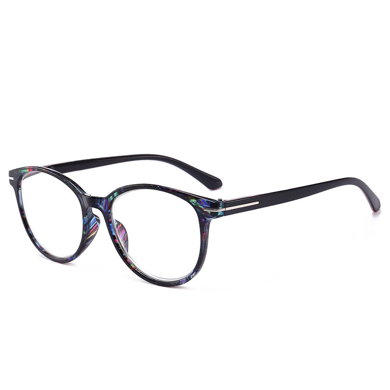 Óculos de leitura para homens e mulheres, retro rodada pc lupas, óculos de leitura de alta definição, novo design