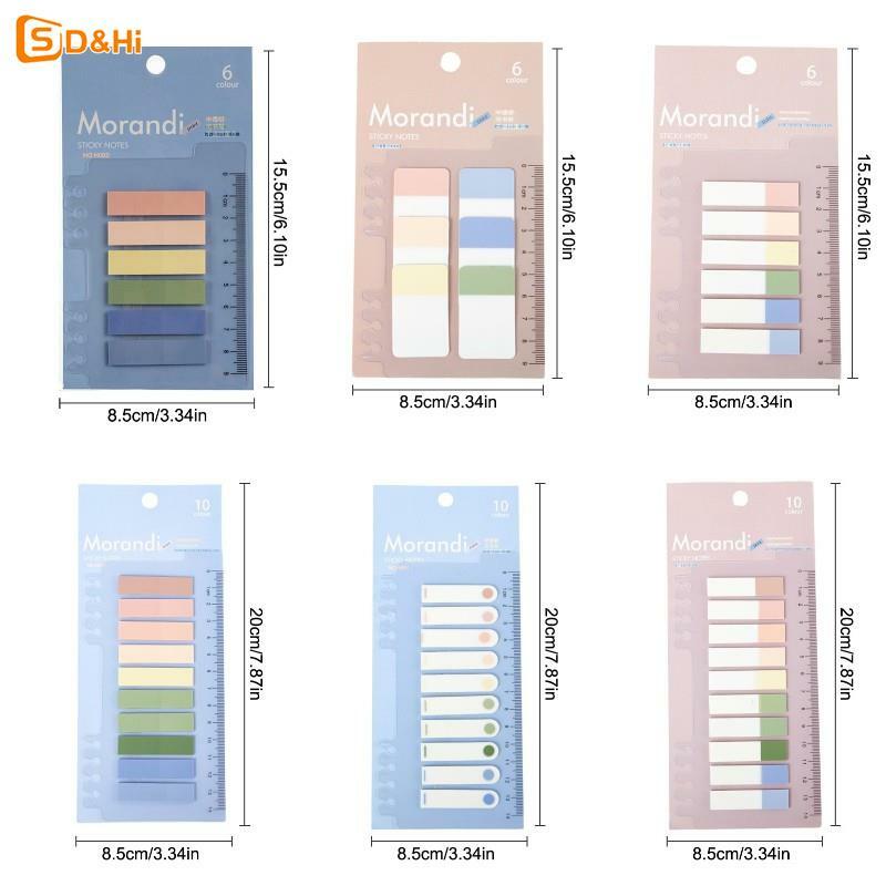Rainbow Color Index Memo Pad, Sticky Notes, Paper Sticker, Notepad, Bookmark, Material Escolar, Papelaria Kawaii, Postou-o, 300 Folhas