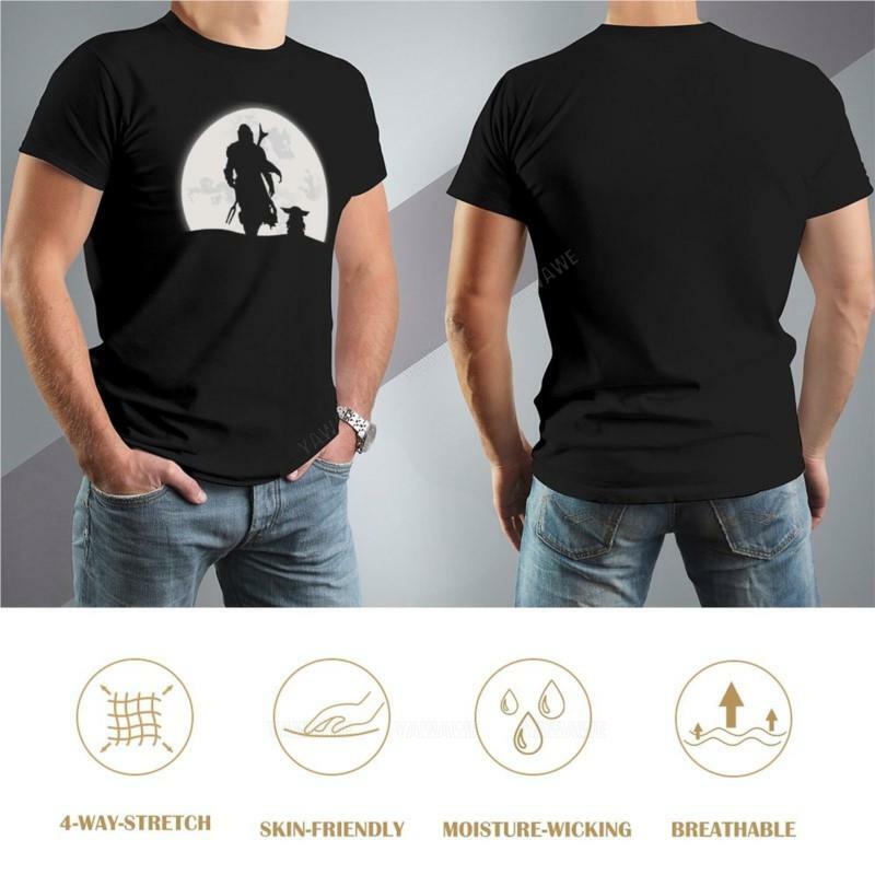 T-shirt estiva da uomo Bounty hunter Moon t-shirt top hippie clothes t-shirt da uomo in cotone maglietta da uomo maglietta di marca