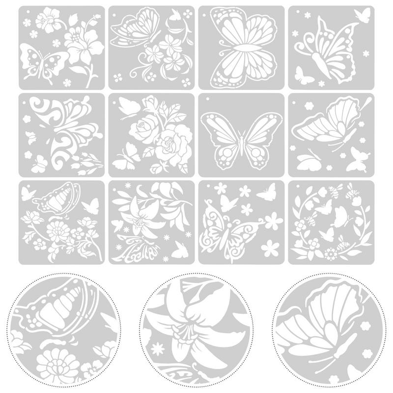 Butterfly Template Butterfly Painting Stencil Craft Stencil Large Stencils Coloring Embossing Album