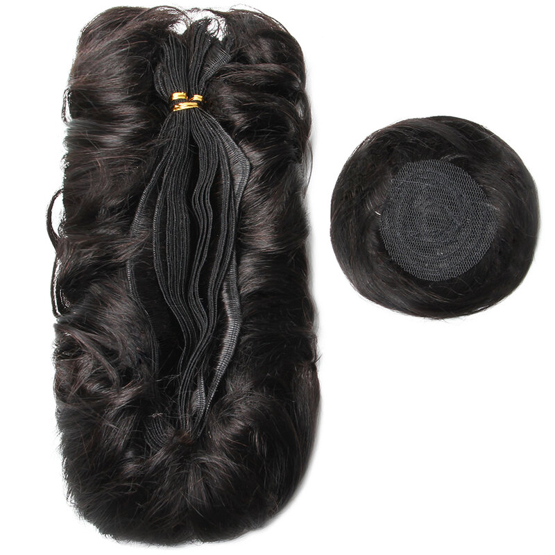 Extensiones de pelo corto y rizado con cierre para mujer, mechones de pelo brasileño de 3, 4 y 5 pulgadas, 28 piezas