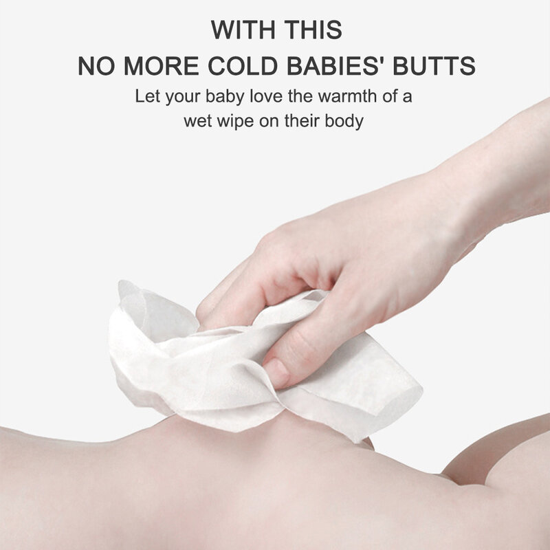 Baby Wipe Warmer ręczniki nasączane dozowniki chusteczki dozownik podgrzewacz serwetka ogrzewanie Box strona główna/samochód użyj Mini Wipe Warmer Case