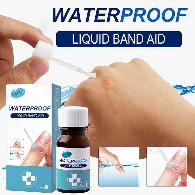 Respirável e impermeável ferida cura gel líquido bandagem ferida remendo líquido Band Aid Spray ferida cola hemostática