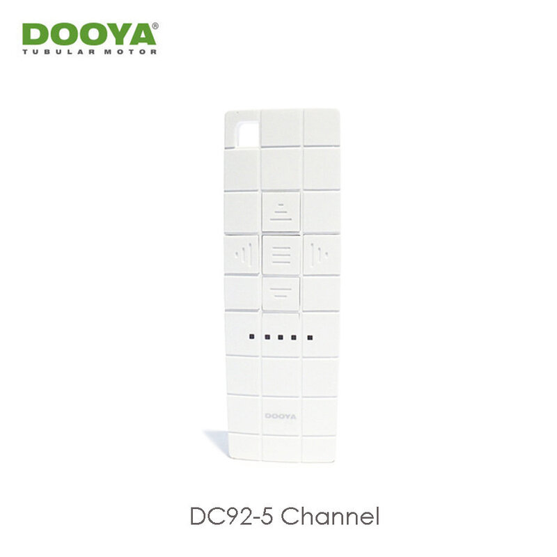 Dooya-DC90 1-Emissor de canal para Dooya, Motor RF433, Remoto RF433MHz, DT52E,KT, TV DT82TN, KT320E, DT360, DC92, 5 canais