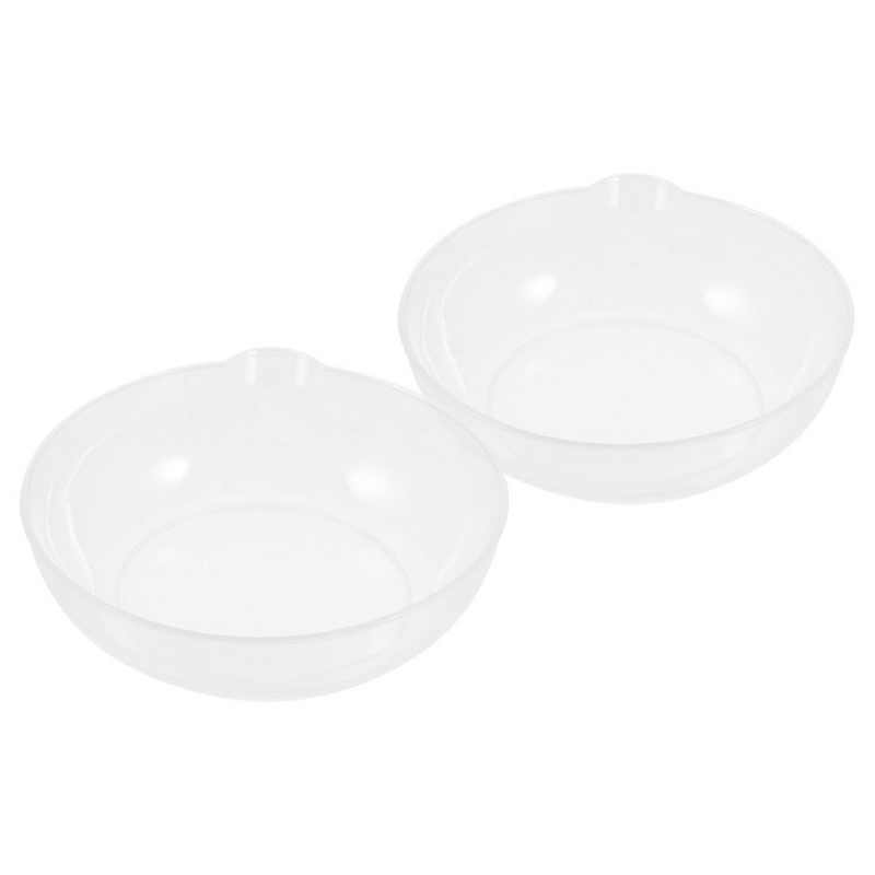 2pcs Daily Use Scale Tray Food Scale Round Pan Convenient Weight Scale Tray