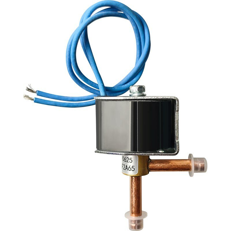Sistema de refrigeración de válvula solenoide de cobre, miniflujo, 2 vías, FDF-2A, AC220V