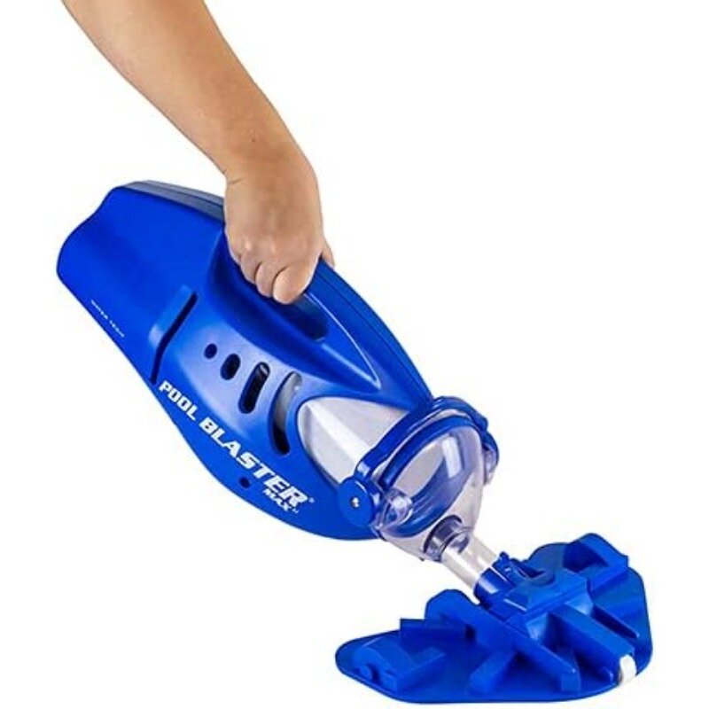 POOL BLASTER Max Cordless Pool Vacuum for Deep Cleaning &Strong Suction,Handheld Rechargeable Swimming Pool Cleaner for Inground