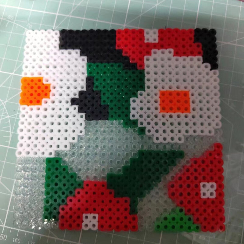 48 grid boxed 5mm hama beads perler pupukou bambini bambini giocattolo fai da te fabbricazione a mano fusibile bead Intelligence giocattoli educativi