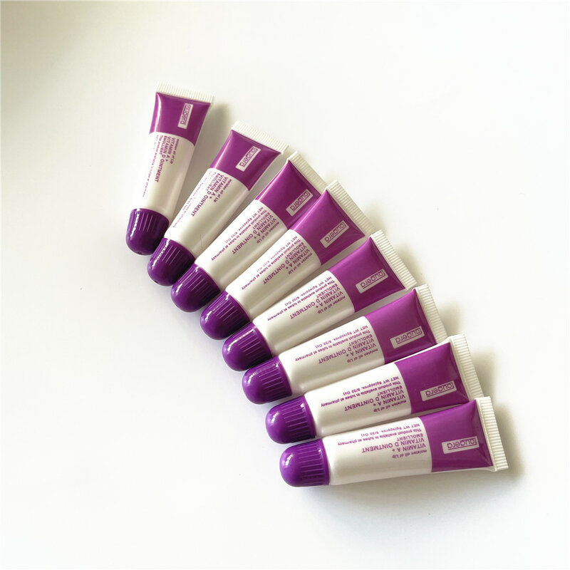 Purple fourgera Gel cair transparan, Gel cair transparan Anti bekas luka bibir alis PMU, salep perawatan tato Vitamin A + D