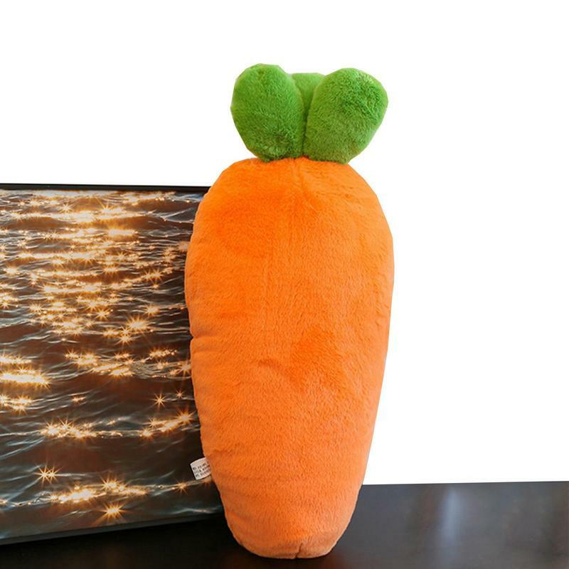 Plush Carrot Toy Carrot Hugging Pillow Home Decor Plush Figure Photo Props For Living Room Bedroom Crib Sofa Gifts For Boys