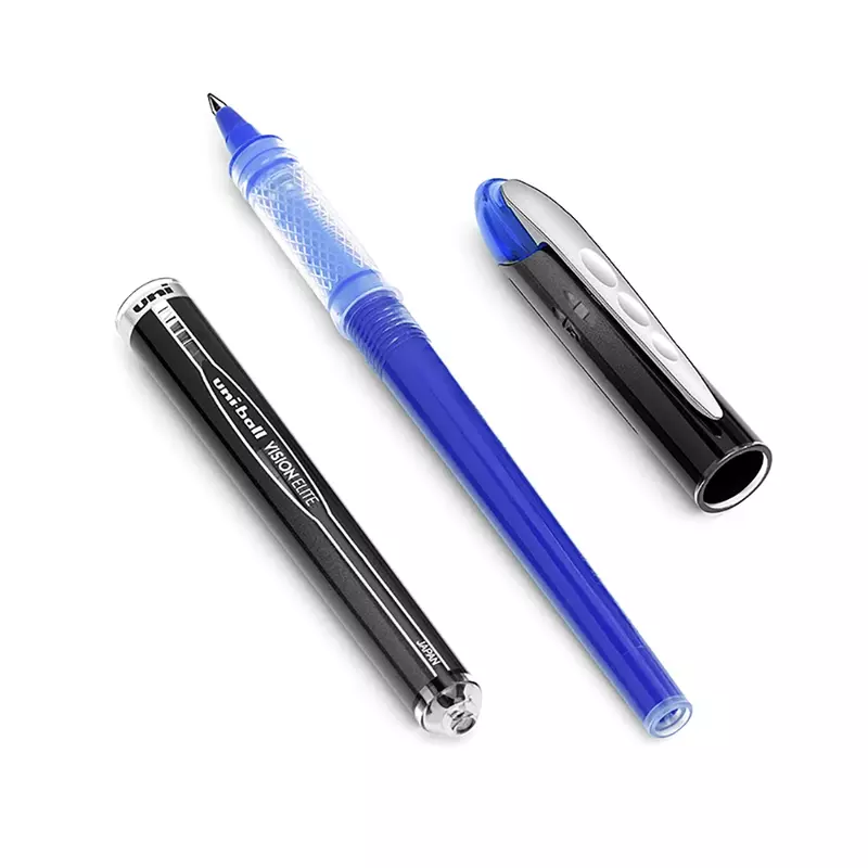 12 szt. UB-205/UB-200 prosty, płynny długopis dla studentów biznesu biurowego z 0.5/0.8mm bez wycieku atramentu
