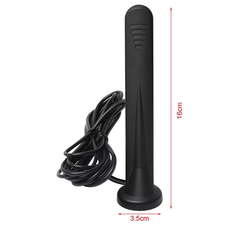 2X GSM GPRS 3G 4G 5G Antenna Outdoor High Gain 15Dbi 600-6000Mhz SMA Male Waterproof Magnetic Sucker Antenna For Router