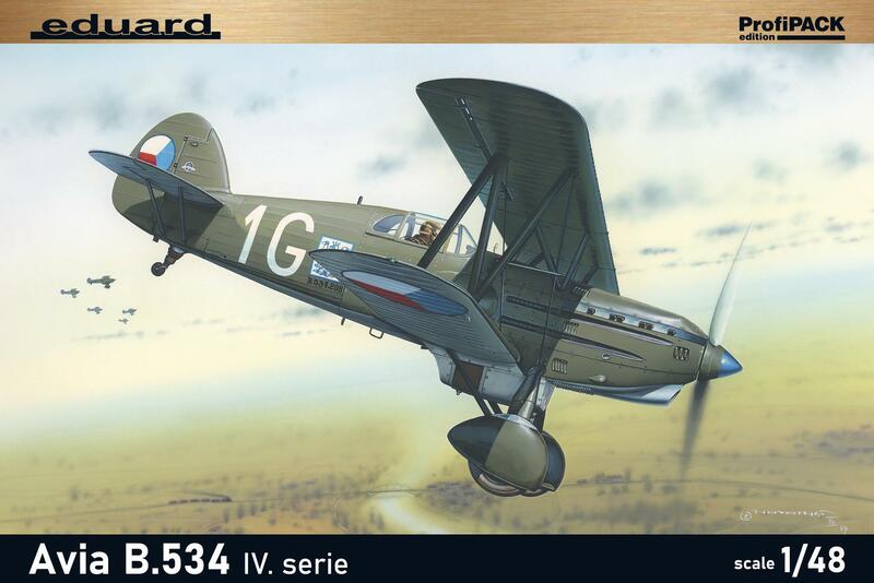 Eduard 8192 1/48 Avia B.534 IV.Serie ProfiPACK (Plastic model)