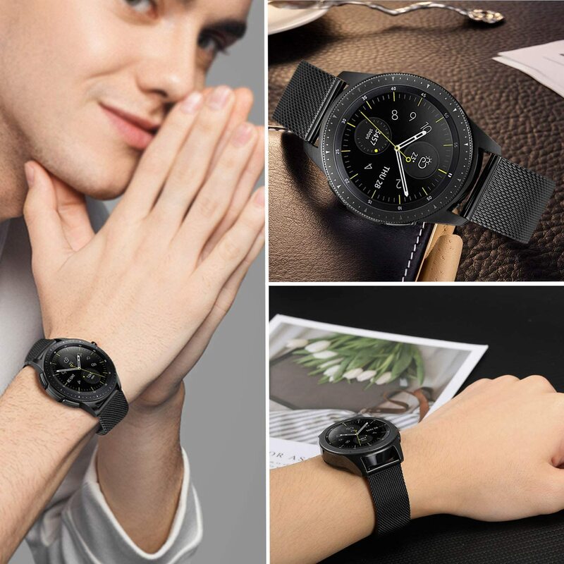 Pulsera de Metal activa para Xiaomi Mi Watch S1, correa de cuero para reloj deportivo Mi Watch S2 Mi watch, color 2