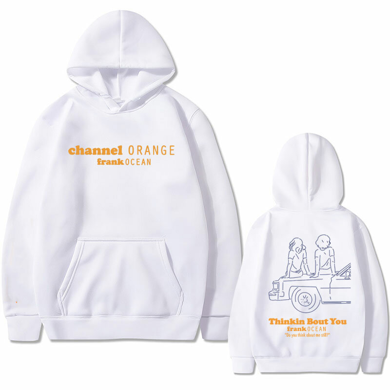 Rapper Frank Channel Orange Thinkin Bout You Graphic Hoodie Ocean Oversized Sweatshirt Blond Hip Hop Hoodies Men Casual Pullover