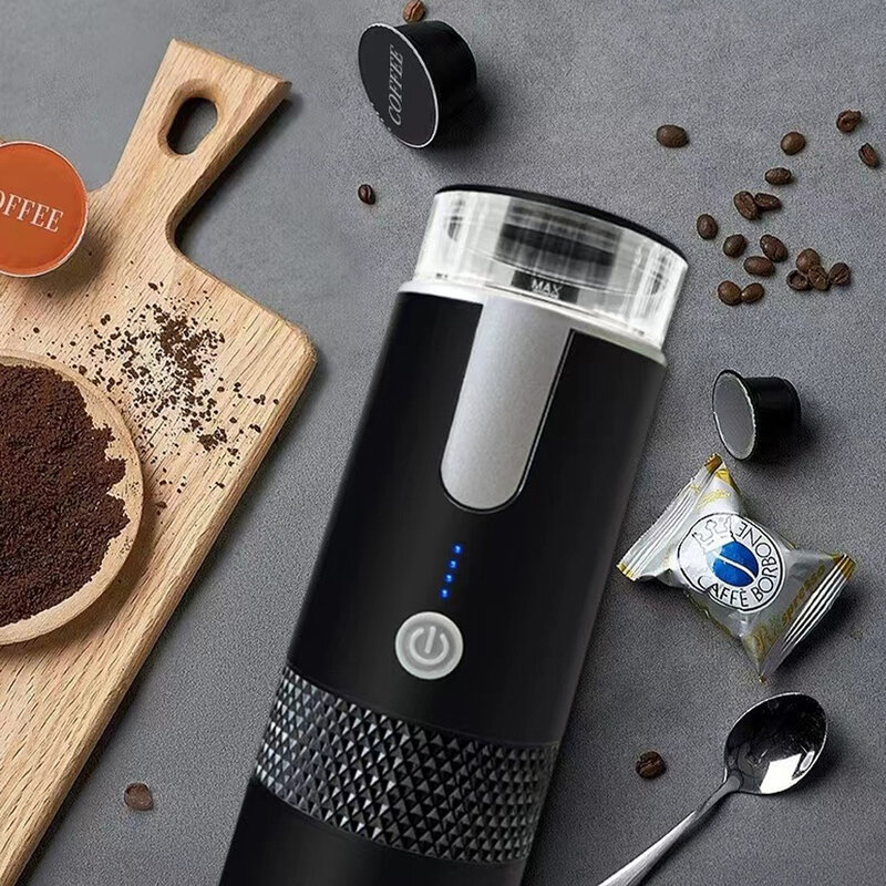 Беспроводная портативная кофемашина, Многофункциональный маленький Электрический аппарат для эспрессо, подходит для использования в машине, кемпинга, туристов