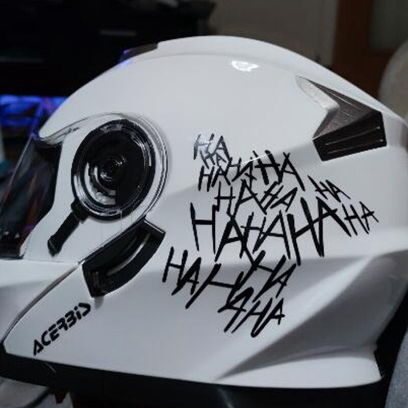 Мотоциклетные наклейки на шлем HAHAHA reflector etor, Мотоциклетные аксессуары, наклейка для Yamaha R1 R3 MT07 R7 YZF R125 Tenere 700 XMAX MT 125 FZ6