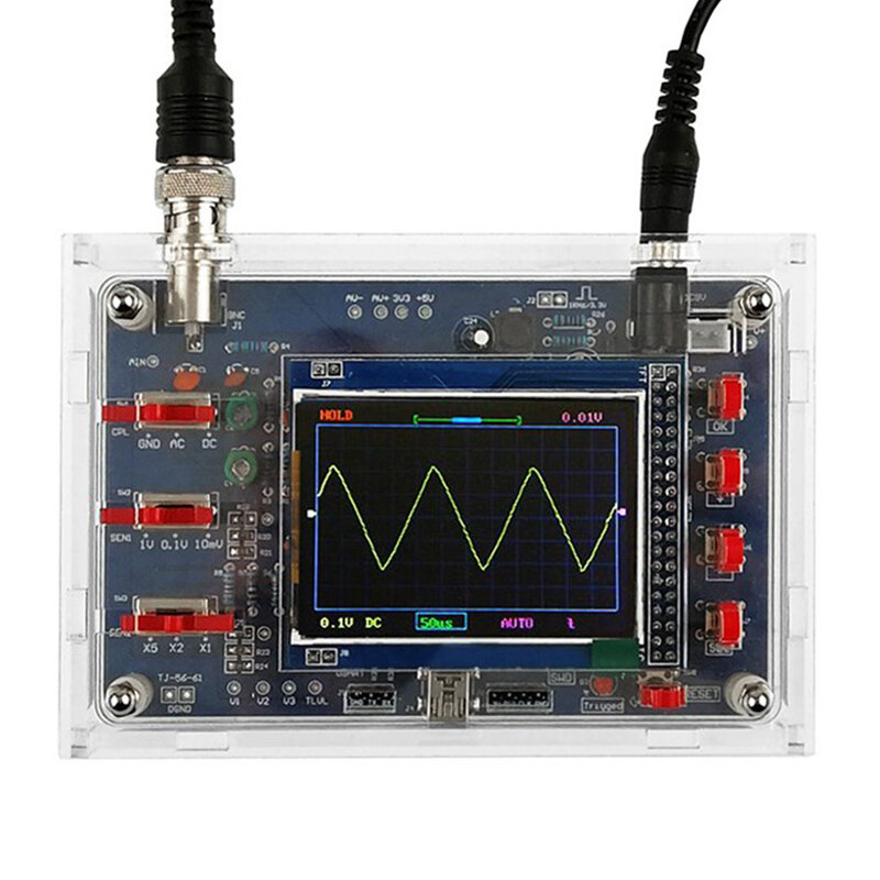 Zestaw z oscyloskopem cyfrowym DSO138 DIY mikrokontroler płytka elektroniczna odpowiedni do elektronicznego zestaw treningowy nauczania