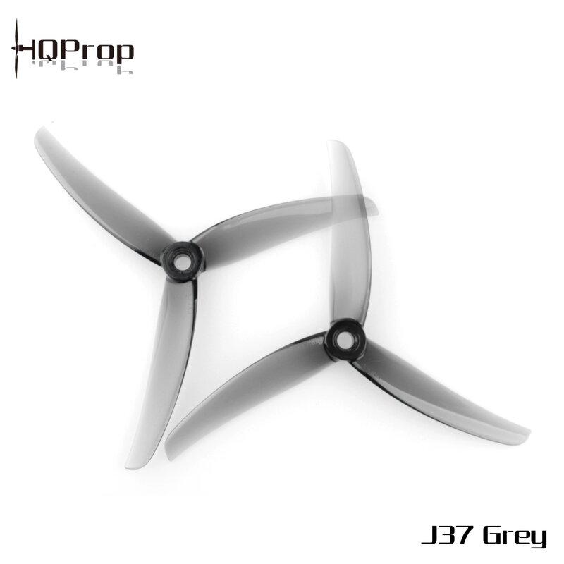 2 Pairs HQ Juicy Prop J37 Poly Carbonate 4.9inch propeller 3.7Pitch 3 blade three-blade with 5mm shaft prop for FPV RC Racing