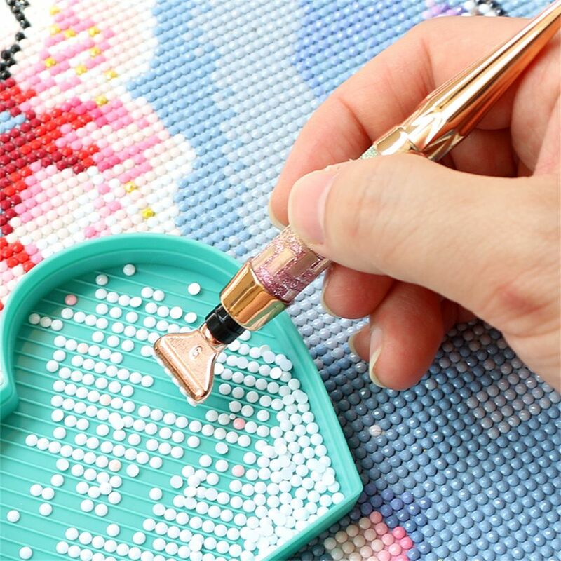Nail Art ricamo a punto croce Glitter diamante pittura diamante penna pittura diamante accessori punto trapano penne