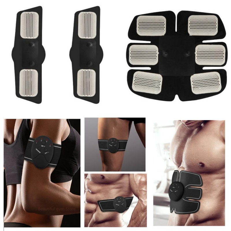 Almohadillas de Gel para EMS, estimulador muscular, ejercitador, accesorios para máquina de adelgazamiento, 10/30-50/100 piezas