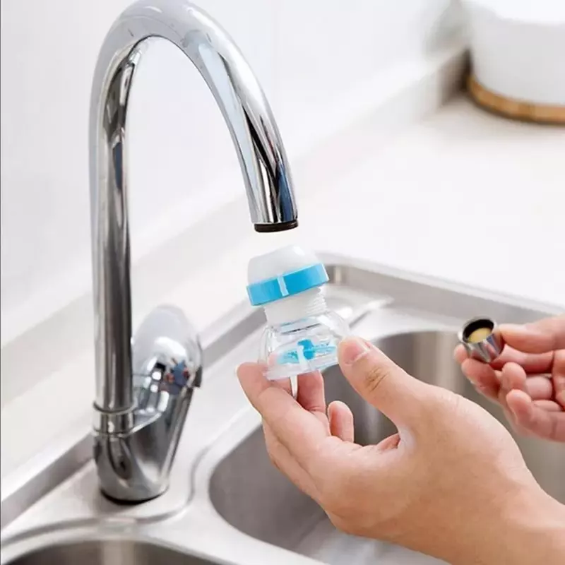 1Pcs Tap Water Household Medical Stone Faucet Tap Water Clean Purifier Filter