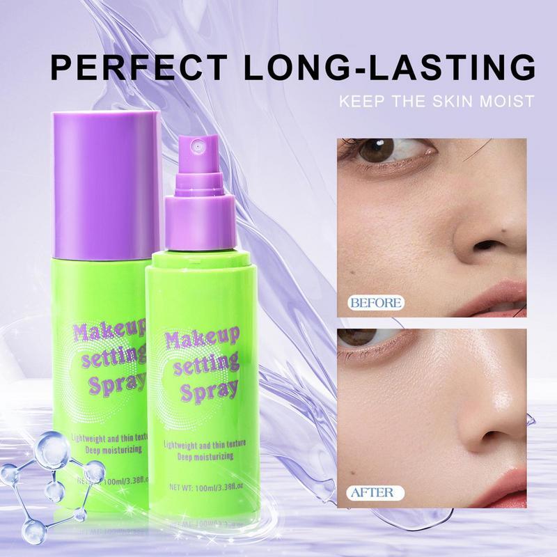 Makeup Spray Face Primer Foundation Base Fixer Fix Lasting Waterproof Foundation Long Lasting Make Up Hydrate Spray  100ml