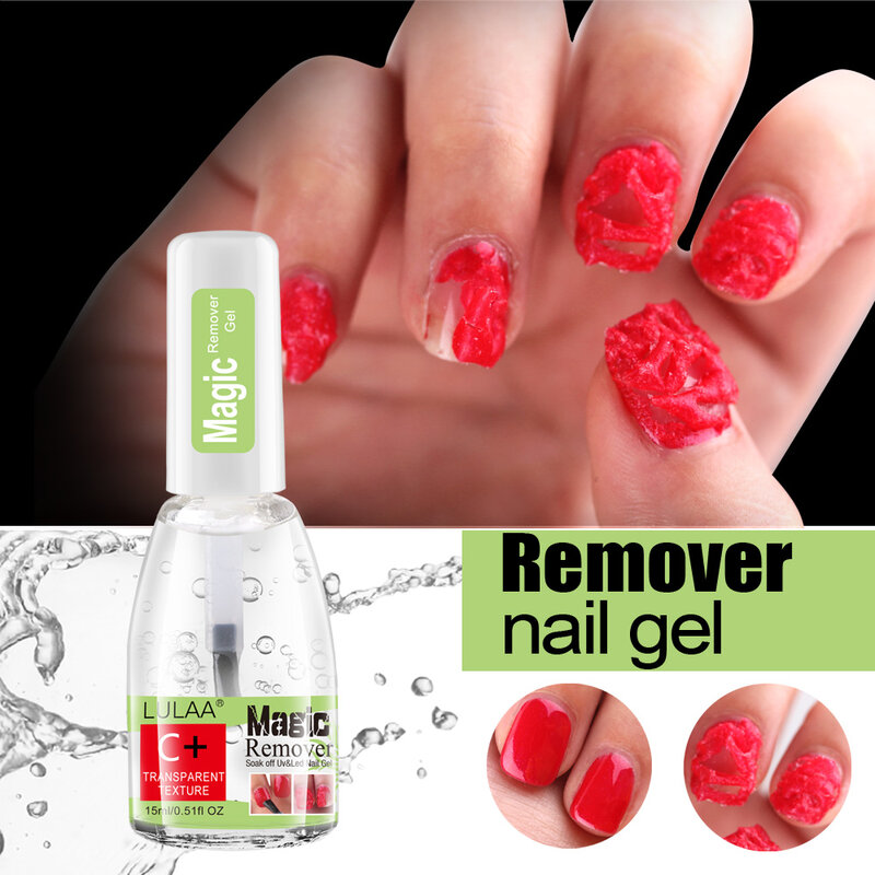 1~4PCS Nail Polish Burst Gel Nail Polish Remover Soak Off Nail Cleaner Fast Manicures Semi Permanent Remover Varnish Nail Art