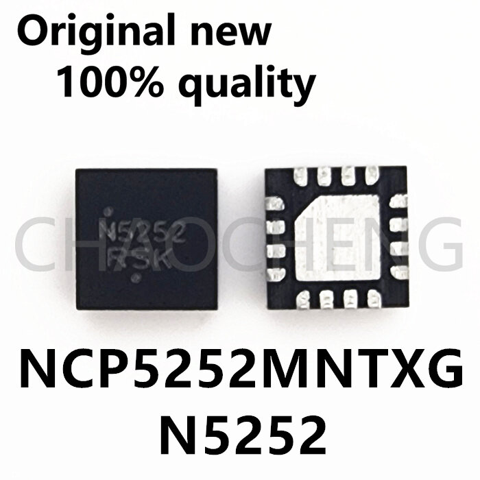 オリジナルncp5252mntxg n5252 qfnチップセット、100% 新品、1-2個