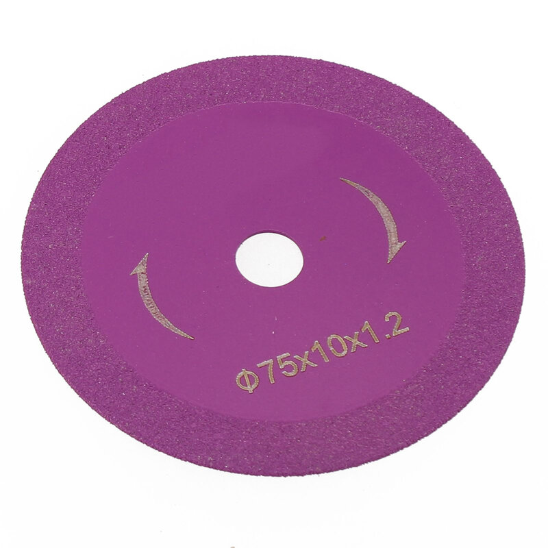 3-дюймовый режущий диск, Алмазный мраморный пильный диск, стекло, нефрит, кристалл, керамика, плитка, специальное режущее колесо для угловой шлифовальной машины